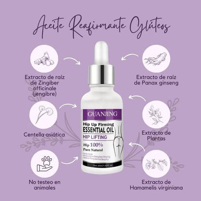 GUANJING Levanta y Reafirma Glúteos I Cuidado 100 % Natural