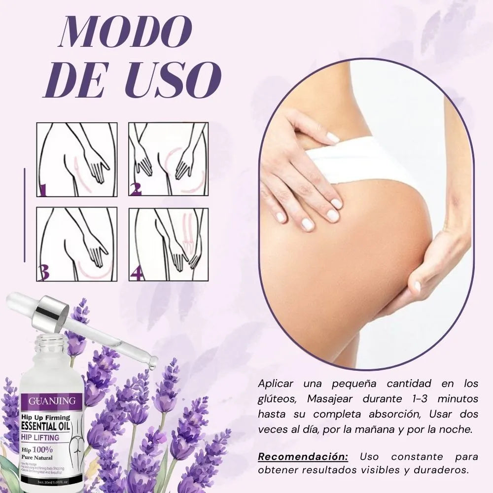 GUANJING Levanta y Reafirma Glúteos I Cuidado 100 % Natural